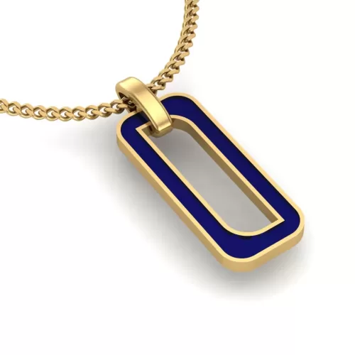 Verdan 14k Mineli Altın Kolye